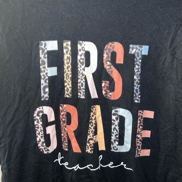 First Grade screen printed short sleeve t shirt, size small - Picture 2 of 6